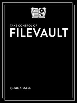cover image of Take Control of FileVault